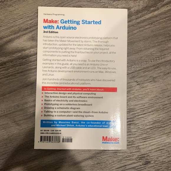 Make: Getting Started with Arduino Book - Picture 2 of 4